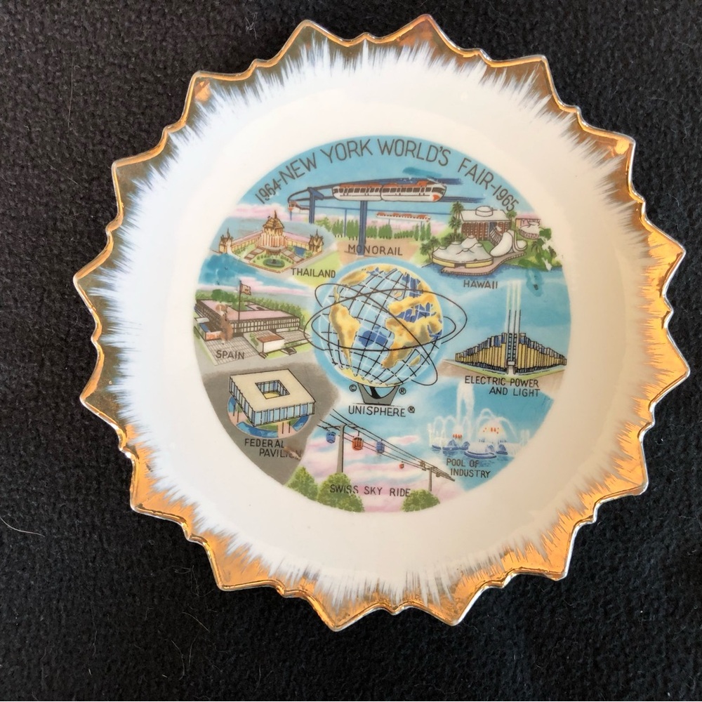 New York World's Fair 1964-65 Souvenir Plate